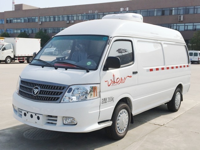 福田風(fēng)景國五面包冷藏車