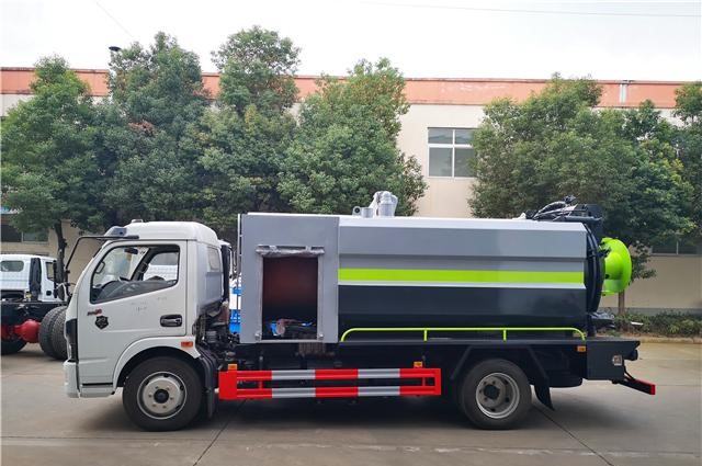 程力專用車(chē)環(huán)保免征齊全的國(guó)六東風(fēng)清洗吸污車(chē)核心參數(shù)配置