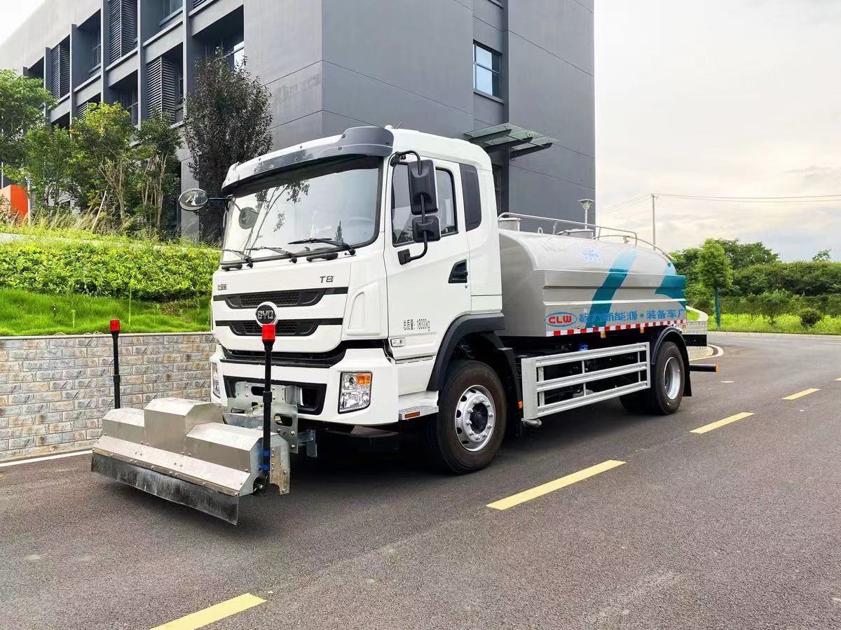 比亞迪T8純電動路面清洗車，清水箱容積10方，續(xù)航里程210KM