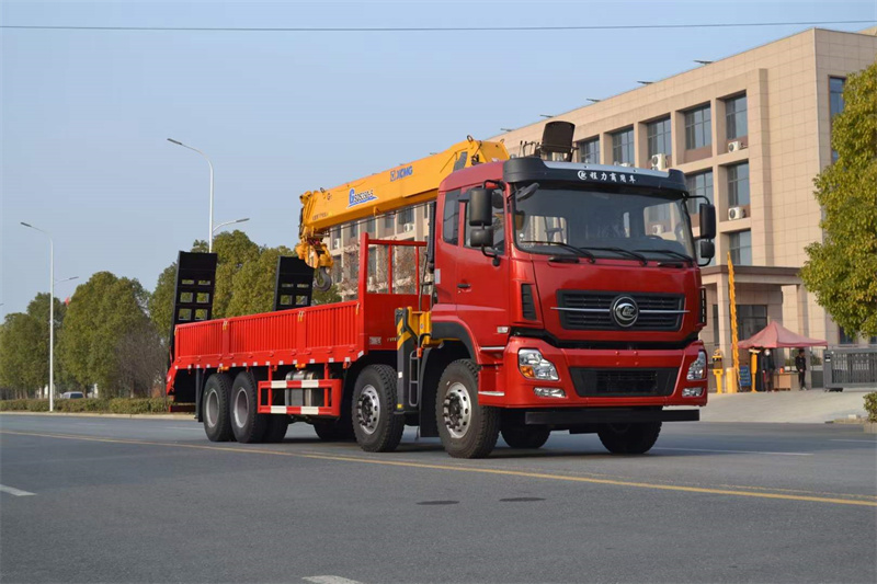 程力前四后八隨車吊配徐工14噸G型吊機(jī)