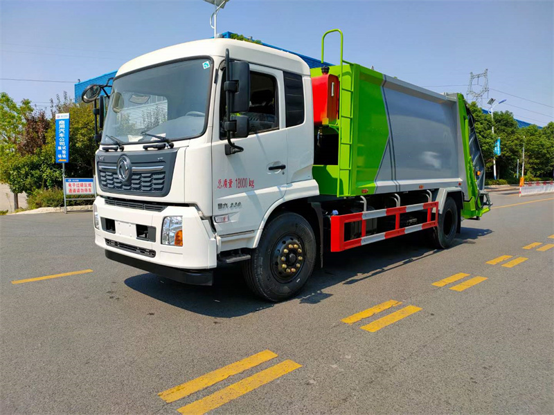 新款經(jīng)濟型東風14立方壓縮垃圾車