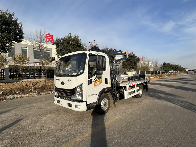 重汽豪曼多功能抓木機(高空作業(yè))藍(lán)牌帶免征